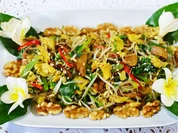 Mais-Glasnudeln mit Gemüse und Pilzen ala Sriwidi - Rezept - Bild Nr. 2