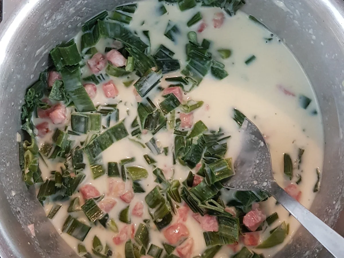 Pasta mit Taglilien-Sauce - Rezept - Bild Nr. 10314