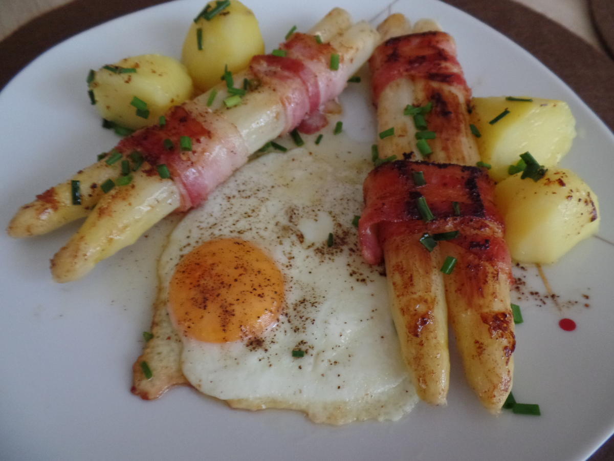 Spargel-Speck-Bündel - Rezept - Bild Nr. 10323