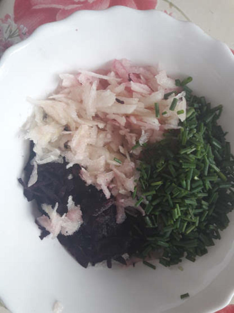 Salat von der lila Karotte - Rezept - Bild Nr. 4