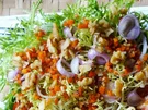 Bunter Frisée-Salat als Beilage - Rezept - Bild Nr. 2