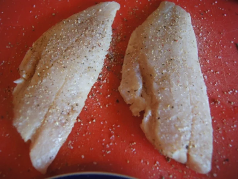 Gebratenes Rotbarschfilet mit gedämpften Blumenkohl - Rezept - Bild Nr. 4