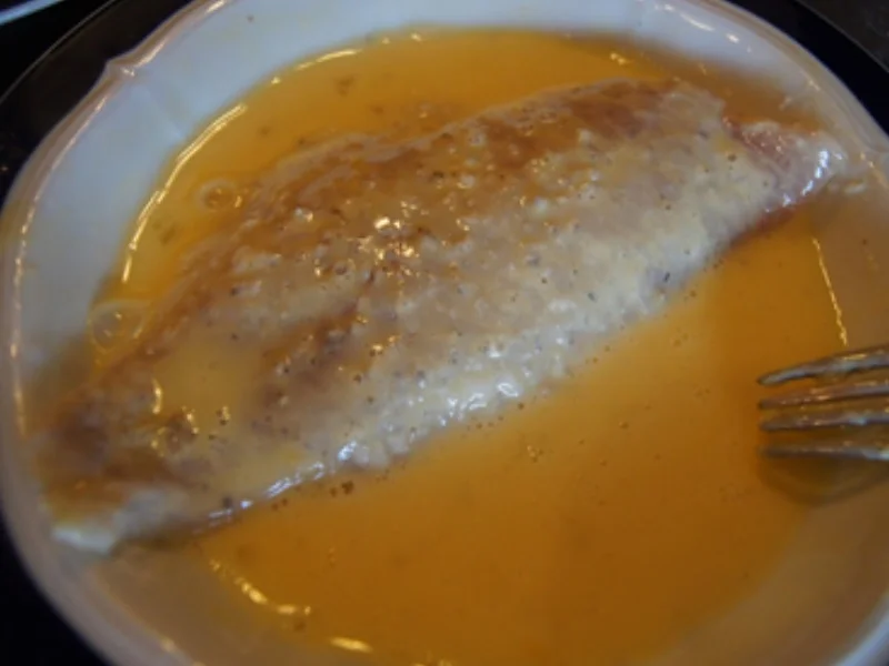 Gebratenes Rotbarschfilet mit gedämpften Blumenkohl - Rezept - Bild Nr. 10329