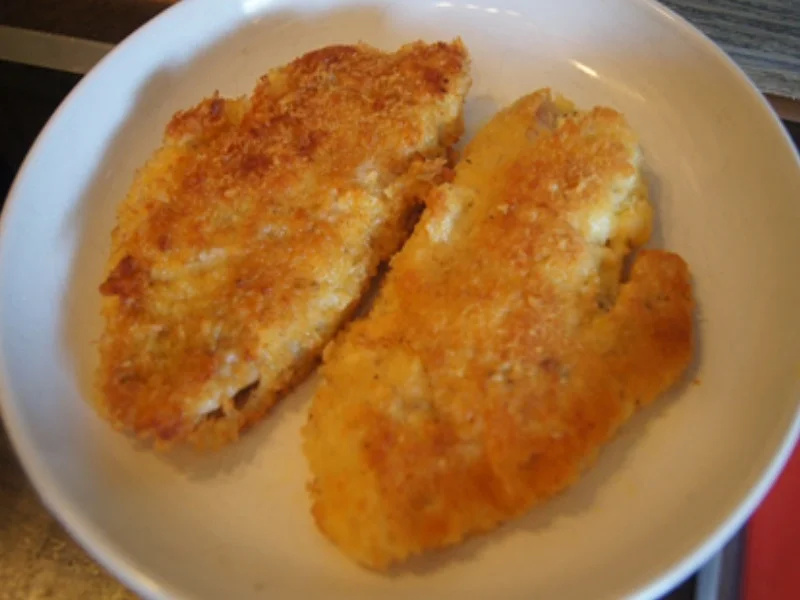 Gebratenes Rotbarschfilet mit gedämpften Blumenkohl - Rezept - Bild Nr. 10333