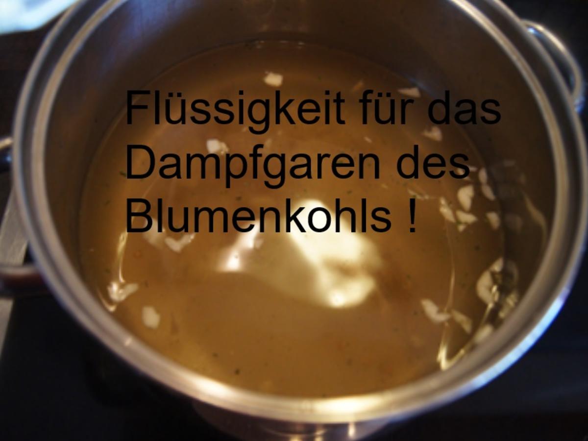 Gebratenes Rotbarschfilet mit gedämpften Blumenkohl - Rezept - Bild Nr. 10335