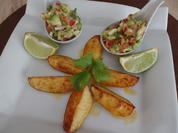 Kartoffelecken mit Guacamole - Rezept - Bild Nr. 10334