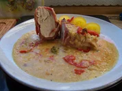 Hähnchenbrust in Bechamel Soße mit Gemüse - Rezept - Bild Nr. 2