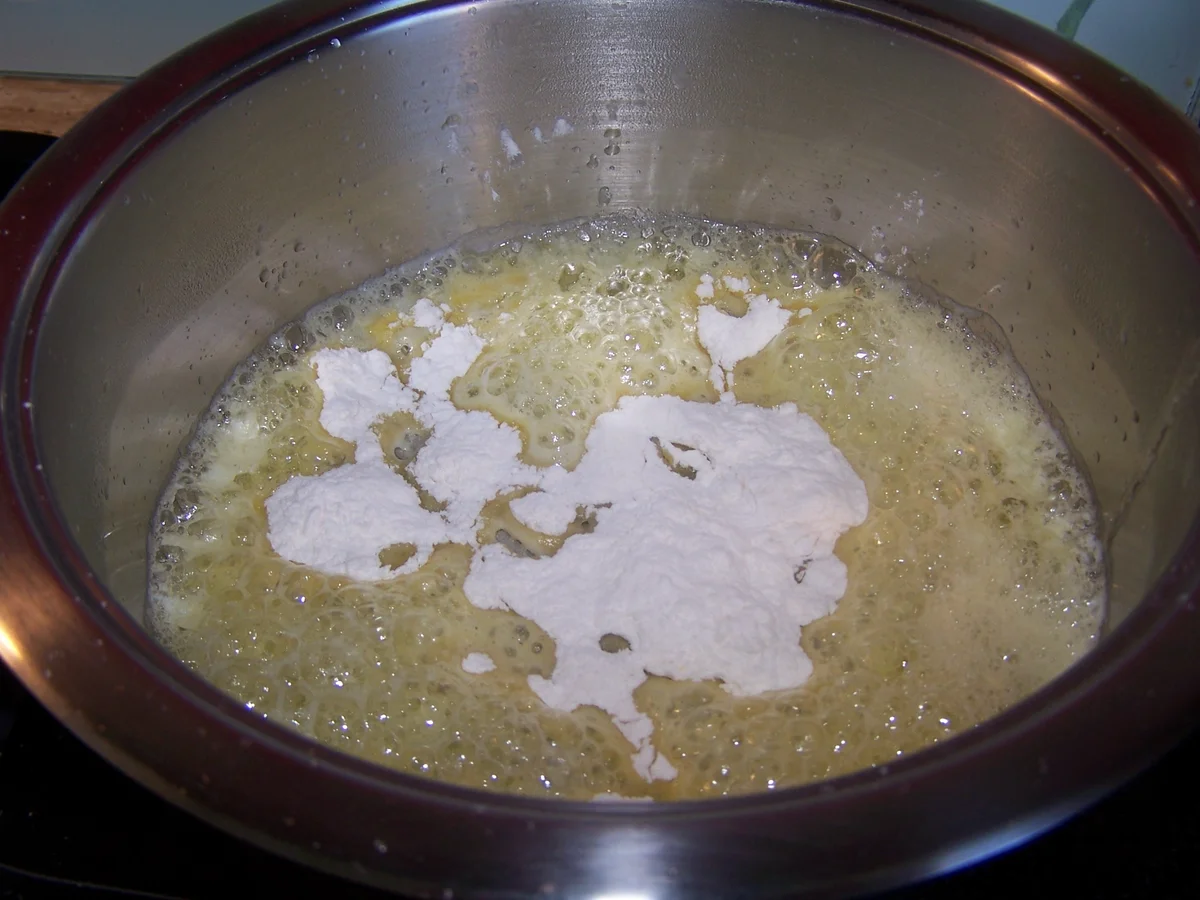 Hähnchenbrust in Bechamel Soße mit Gemüse - Rezept - Bild Nr. 4