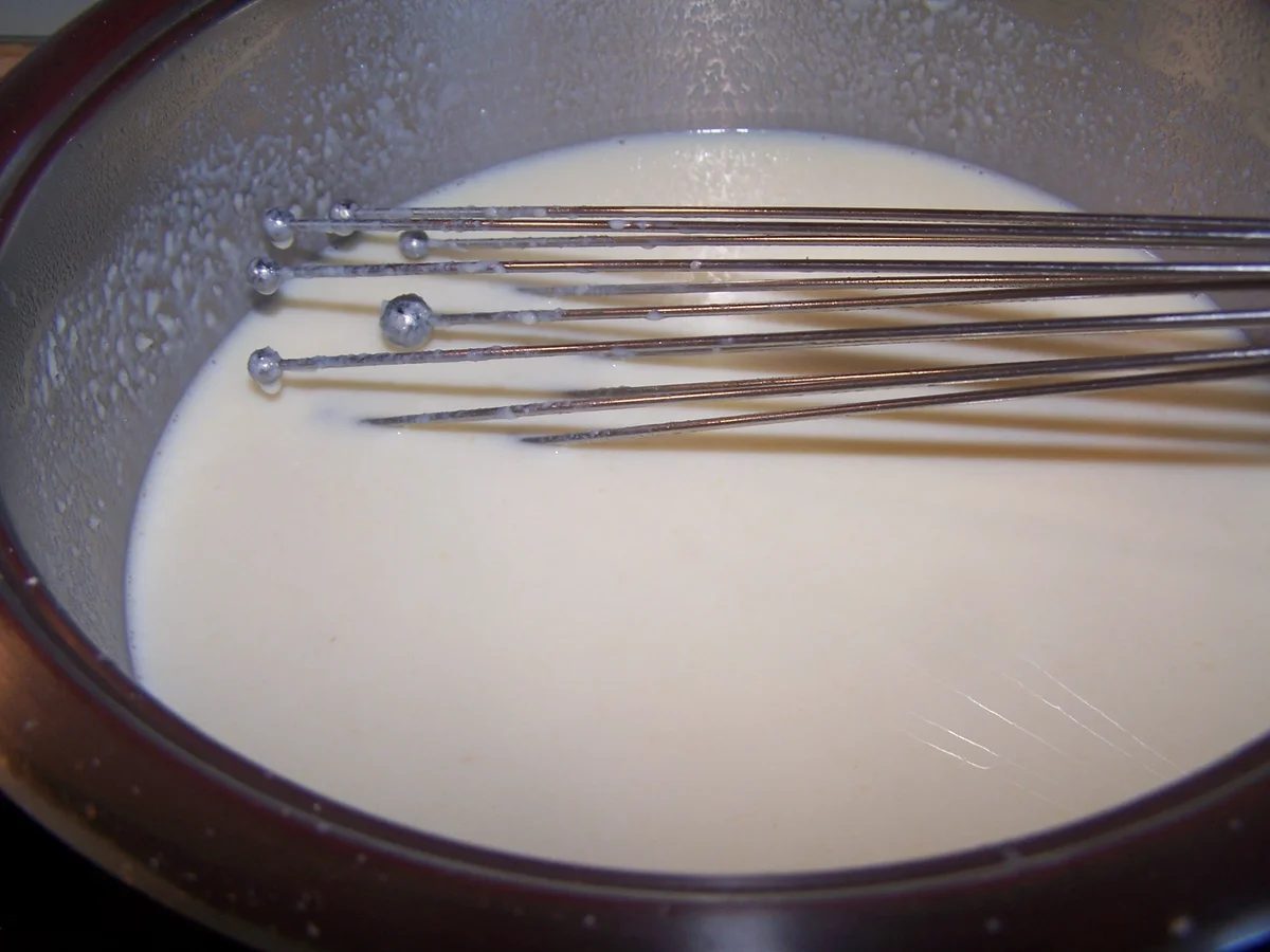 Hähnchenbrust in Bechamel Soße mit Gemüse - Rezept - Bild Nr. 5