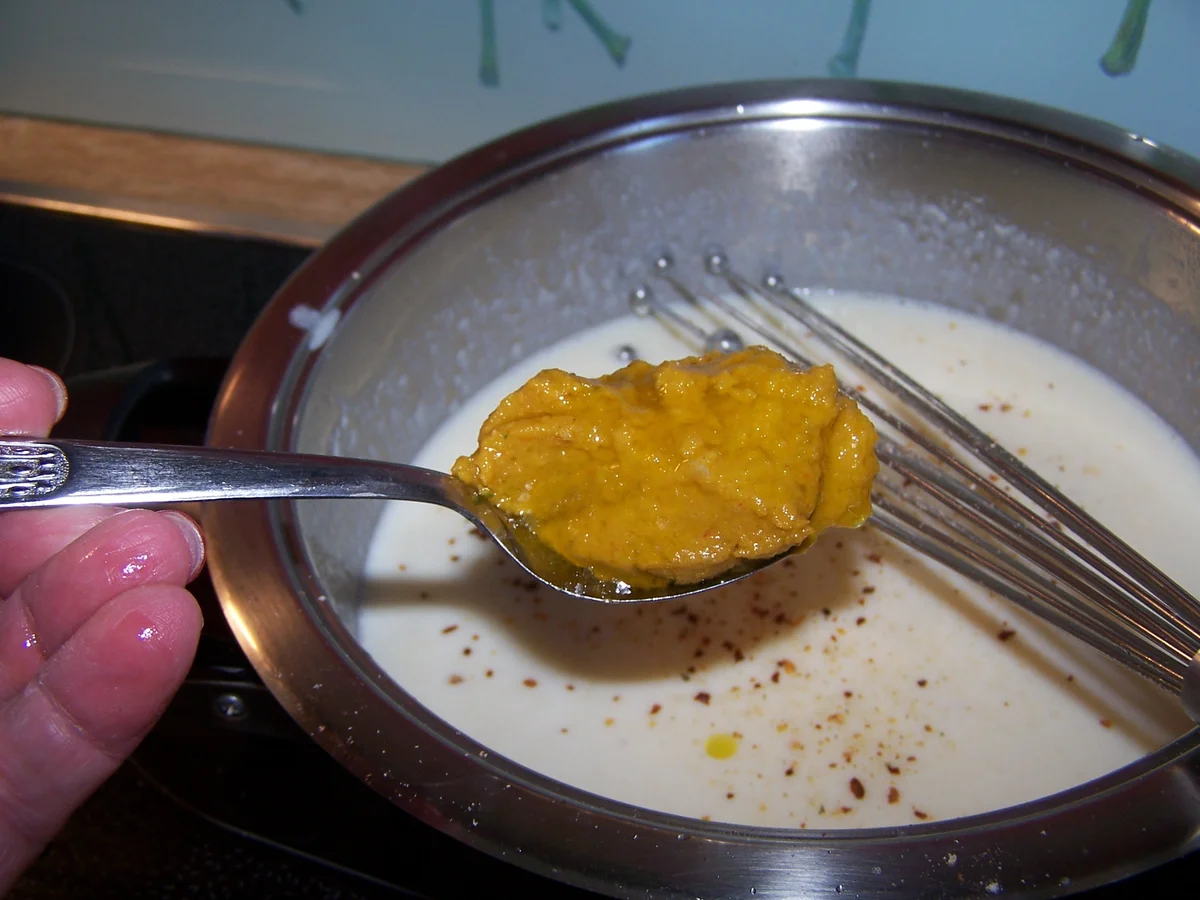 Hähnchenbrust in Bechamel Soße mit Gemüse - Rezept - Bild Nr. 7