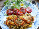 Exotisch-würziges Schweinefleisch mit bunten Reisnudeln - Rezept - Bild Nr. 2