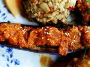 Geröstete Auberginen mit würzigem Sambal - Rezept - Bild Nr. 2