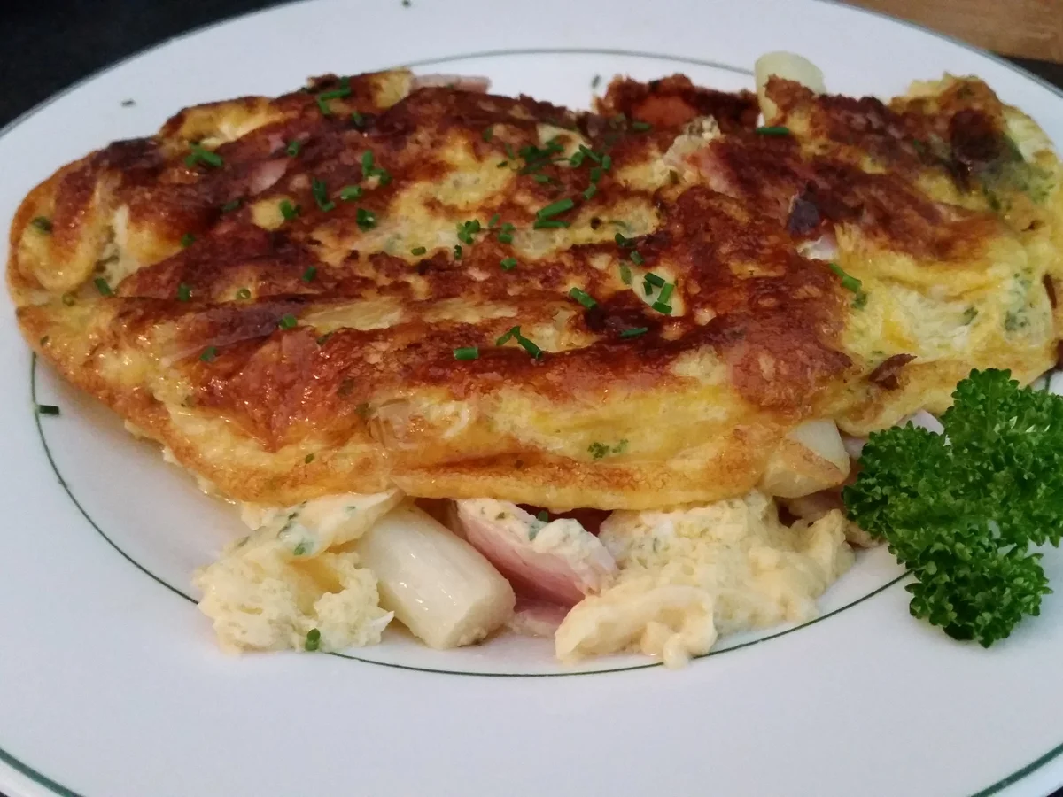 Spargel - Omelett - Rezept - Bild Nr. 2