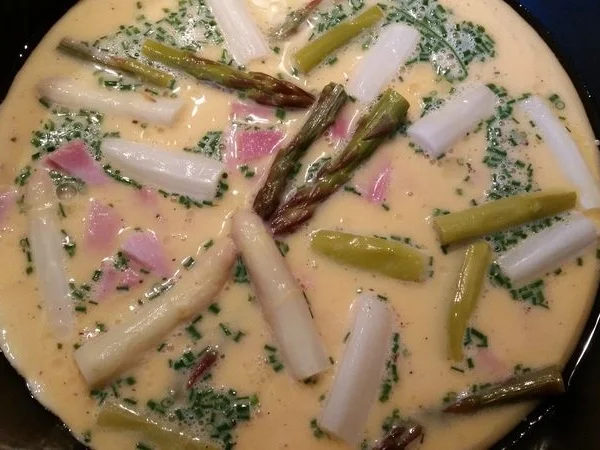 Spargel - Omelett - Rezept - Bild Nr. 3