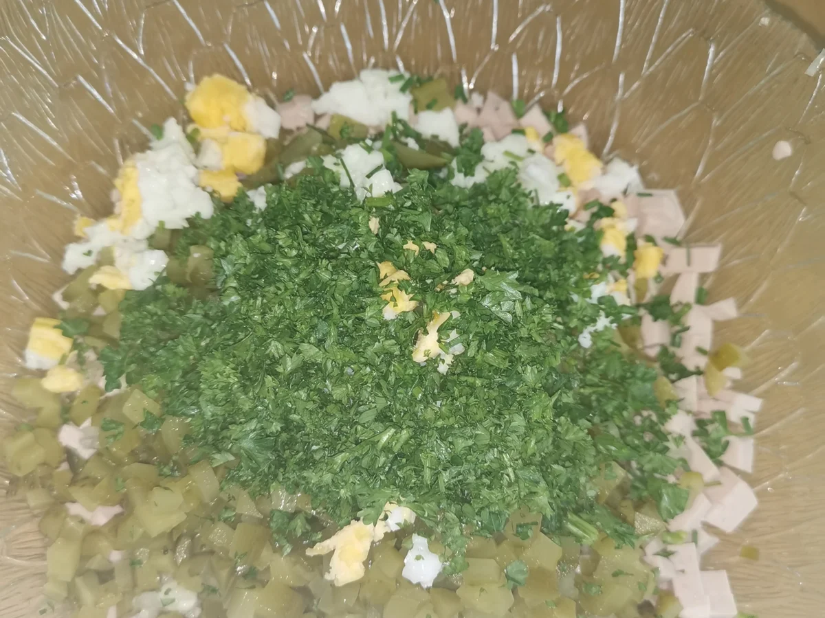 Bunter Eiersalat - Rezept - Bild Nr. 5
