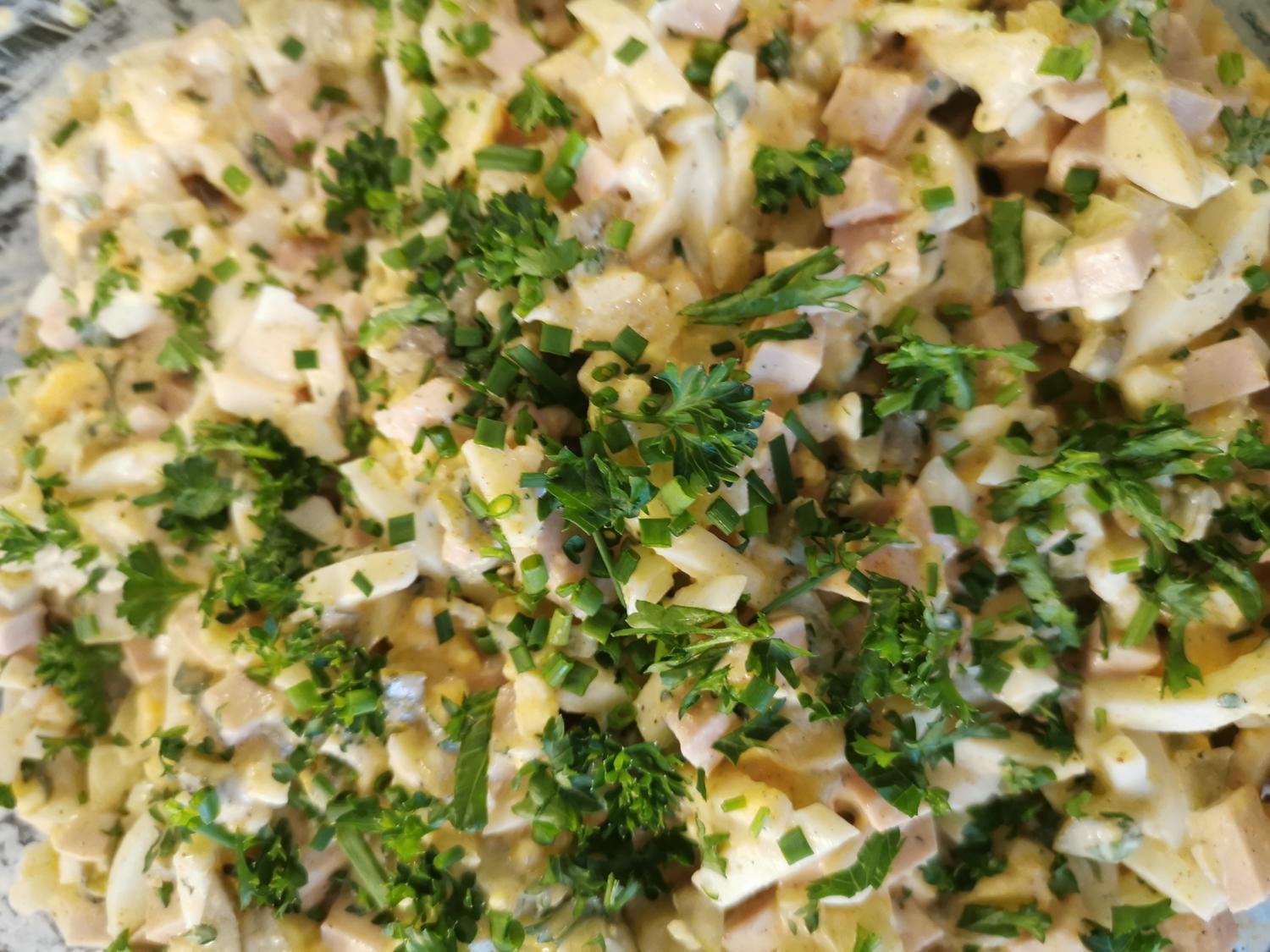 Bunter Eiersalat - Rezept mit Bild - kochbar.de