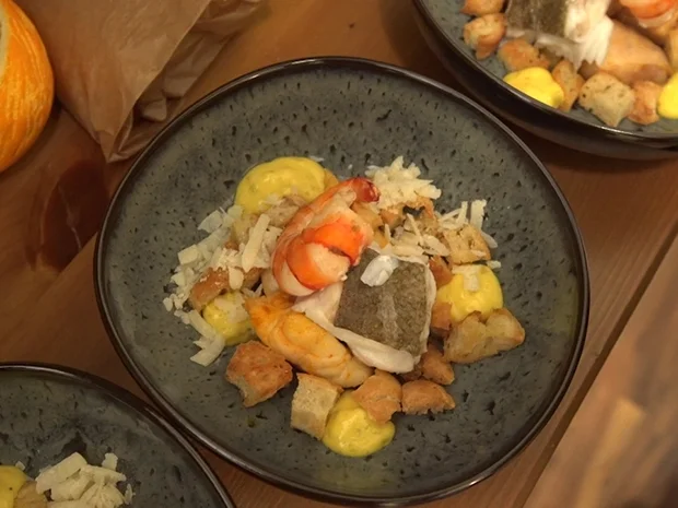 Bouillabaisse mit Rouille und selbstgemachtem Baguette - Rezept - Bild Nr. 2