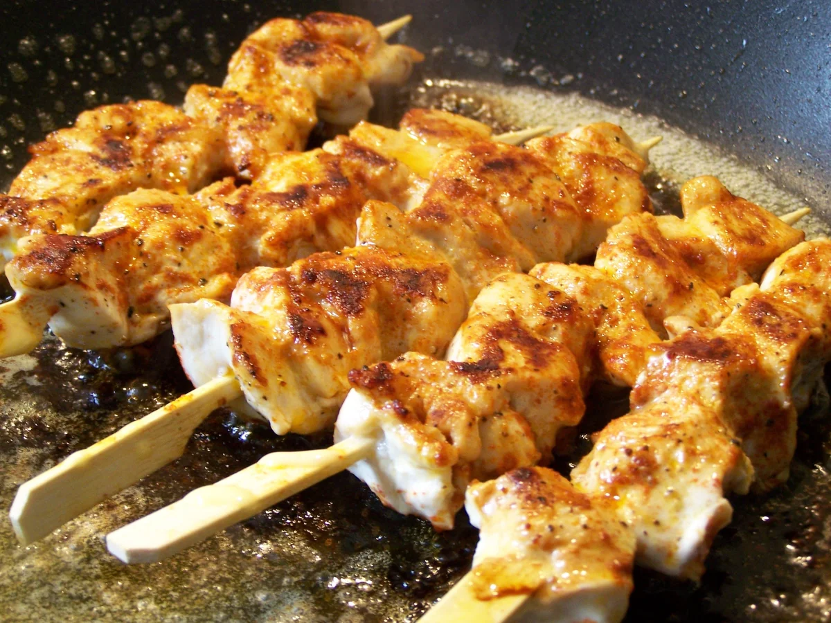 Rezept: Broccolireis mit Hühnchenspiess... Bild Nr. 5 Broccolireis mit Hühnchenspiess... - Rezept - Bild Nr. 5