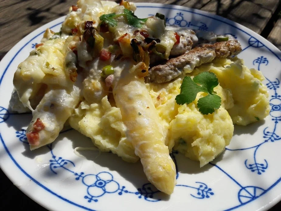 Rezept: Spargel überbacken Bild Nr. 2 Spargel überbacken - Rezept - Bild Nr. 2