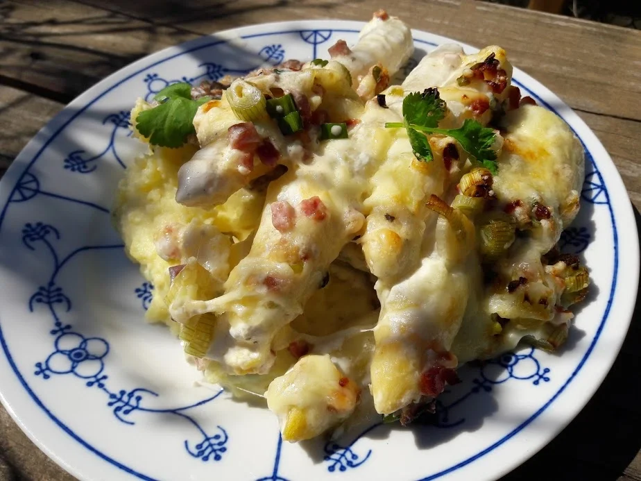 Rezept: Spargel überbacken Bild Nr. 3 Spargel überbacken - Rezept - Bild Nr. 3