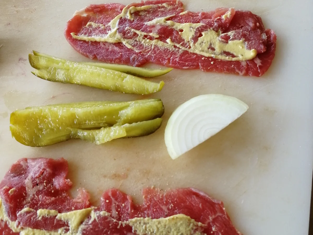 Rezept: Rollade roh Bild Nr. 4 Rollade roh - Rezept - Bild Nr. 4