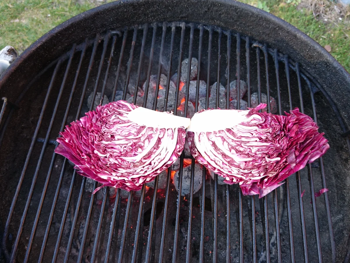 Gegrillter Salat mit Gröstl - Rezept - Bild Nr. 3