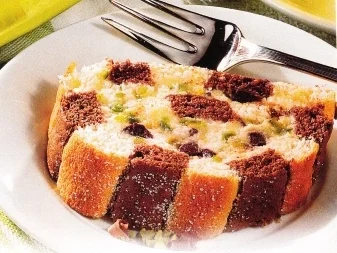 Rezept: Zebra Biskuitrolle Zebra Biskuitrolle - Rezept