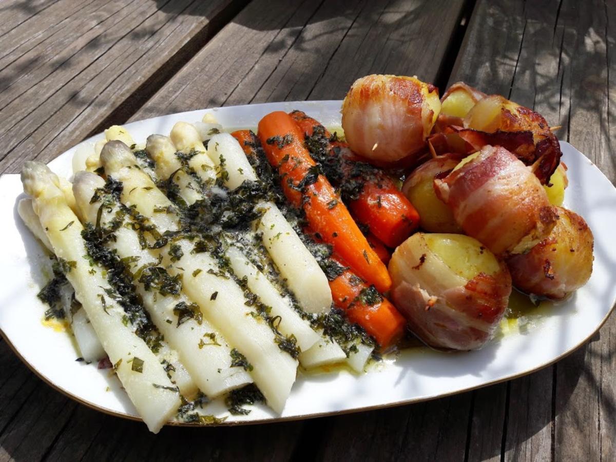 Spargel in Kräuterbutter - Rezept - Bild Nr. 5