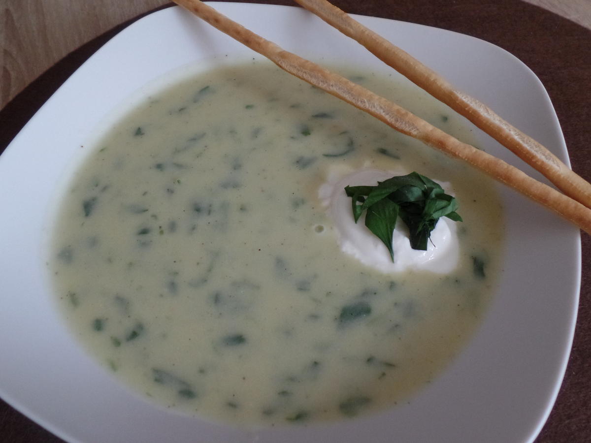 Lauch-Bärlauch-Kartoffelsuppe - Rezept - Bild Nr. 10363