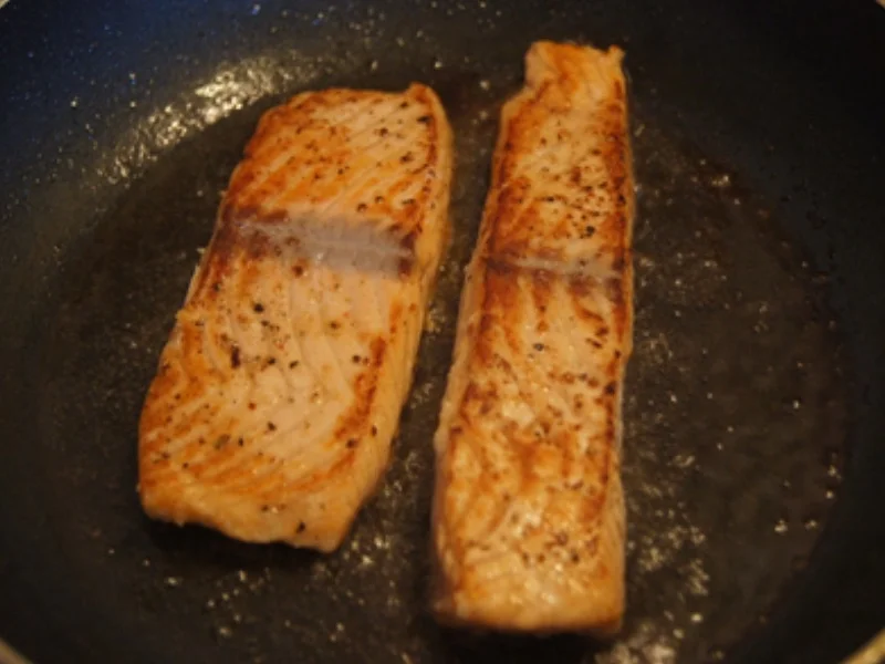 Lachsfilet mit Spargel und Dillsauce - Rezept - Bild Nr. 6