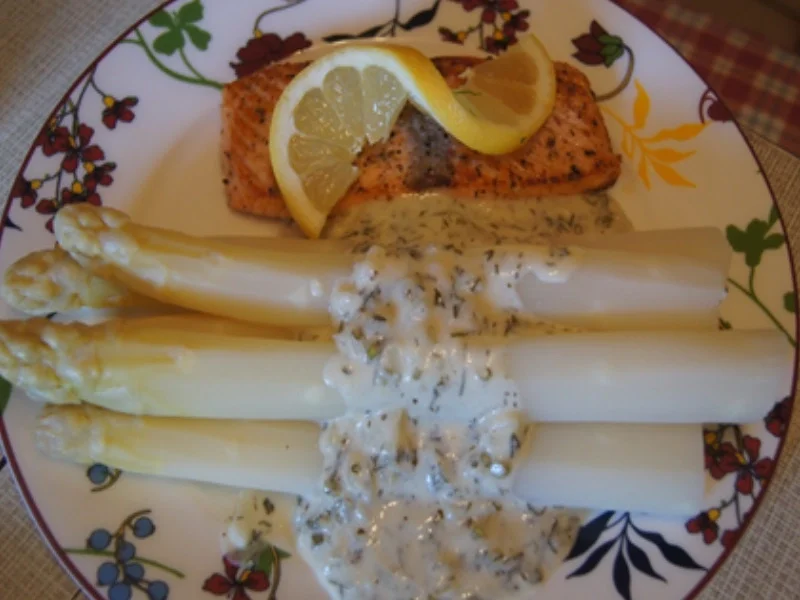 Lachsfilet mit Spargel und Dillsauce - Rezept - Bild Nr. 19