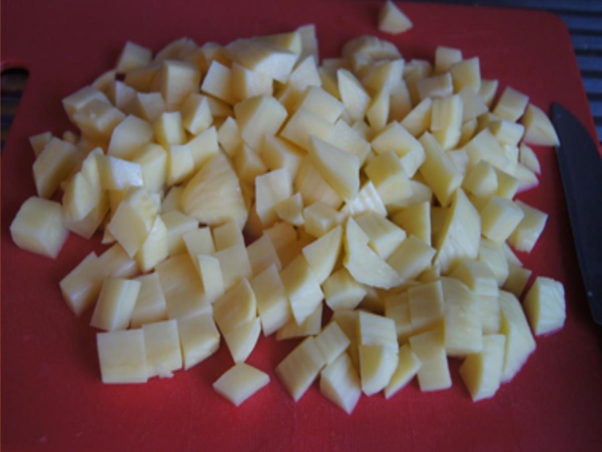Kartoffelsuppe mit Nürnberger Rostbratwürstchen - Rezept - Bild Nr. 4