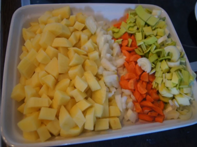 Kartoffelsuppe mit Nürnberger Rostbratwürstchen - Rezept - Bild Nr. 5