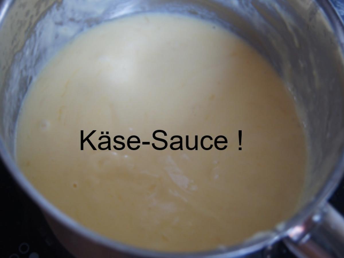 Spargel mit Käse-Sauce, Wiener Schnitzel vom Schwein und Drillingen - Rezept - Bild Nr. 8