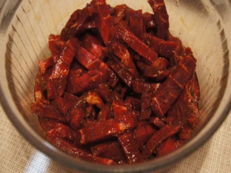 Rindfleisch mit Gemüse aus dem Wok mit Curryreis - Rezept - Bild Nr. 7