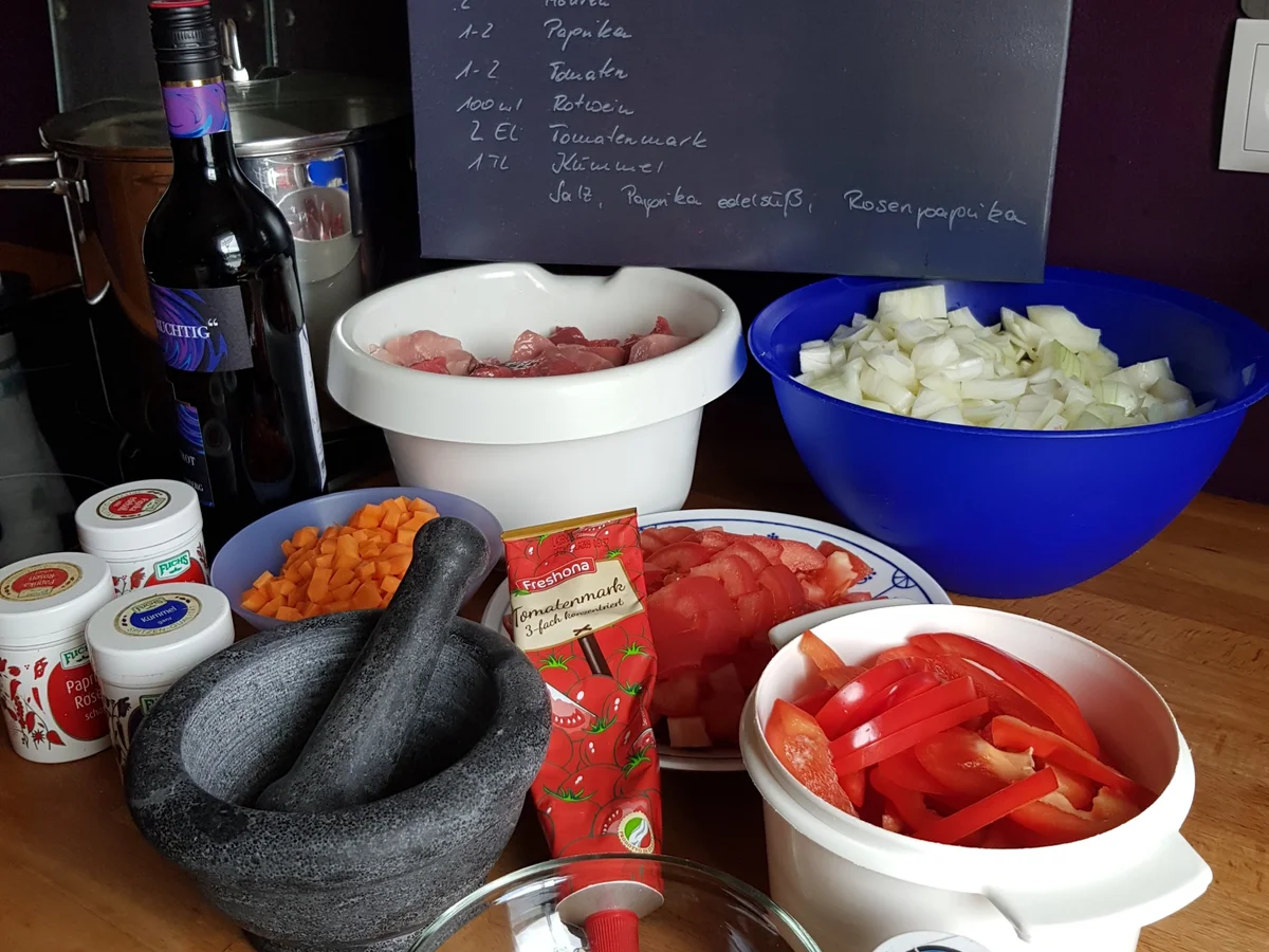 ungarischer Gulasch - Rezept - Bild Nr. 2