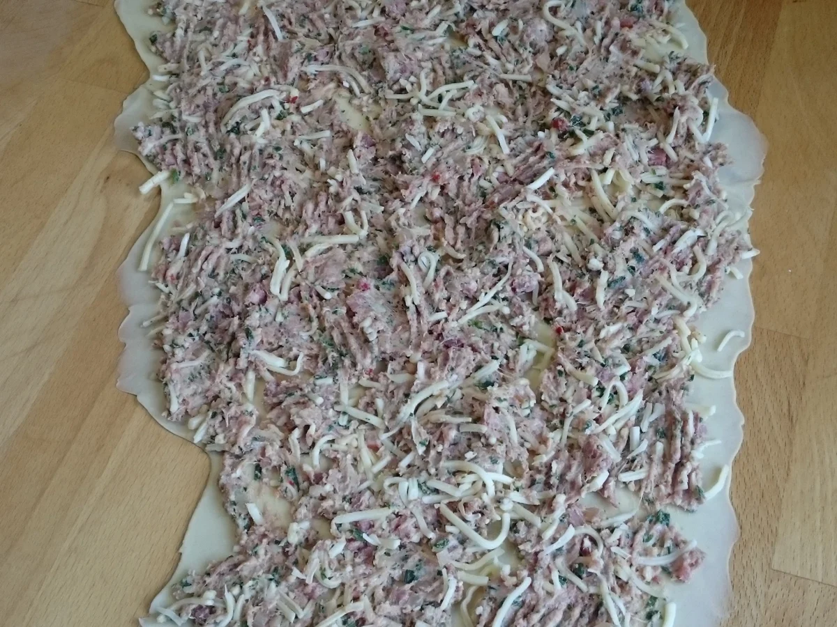 Hack-Käseschnecken. - Rezept - Bild Nr. 10380