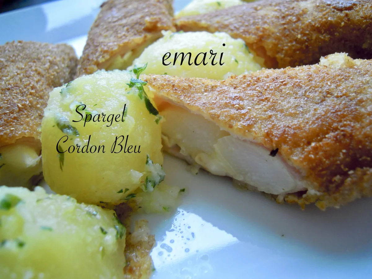 Rezept: Spargel Cordon Bleu Bild Nr. 10380 Spargel Cordon Bleu - Rezept - Bild Nr. 10380