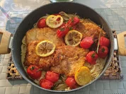 Putenschnitzel mit Bavette - Rezept - Bild Nr. 2