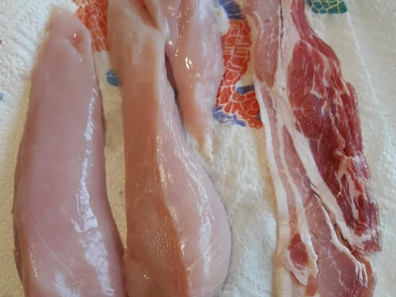 Rezept: Hähnchen mit Basilikum-Sahne-Soße Bild Nr. 5 Hähnchen mit Basilikum-Sahne-Soße - Rezept - Bild Nr. 5