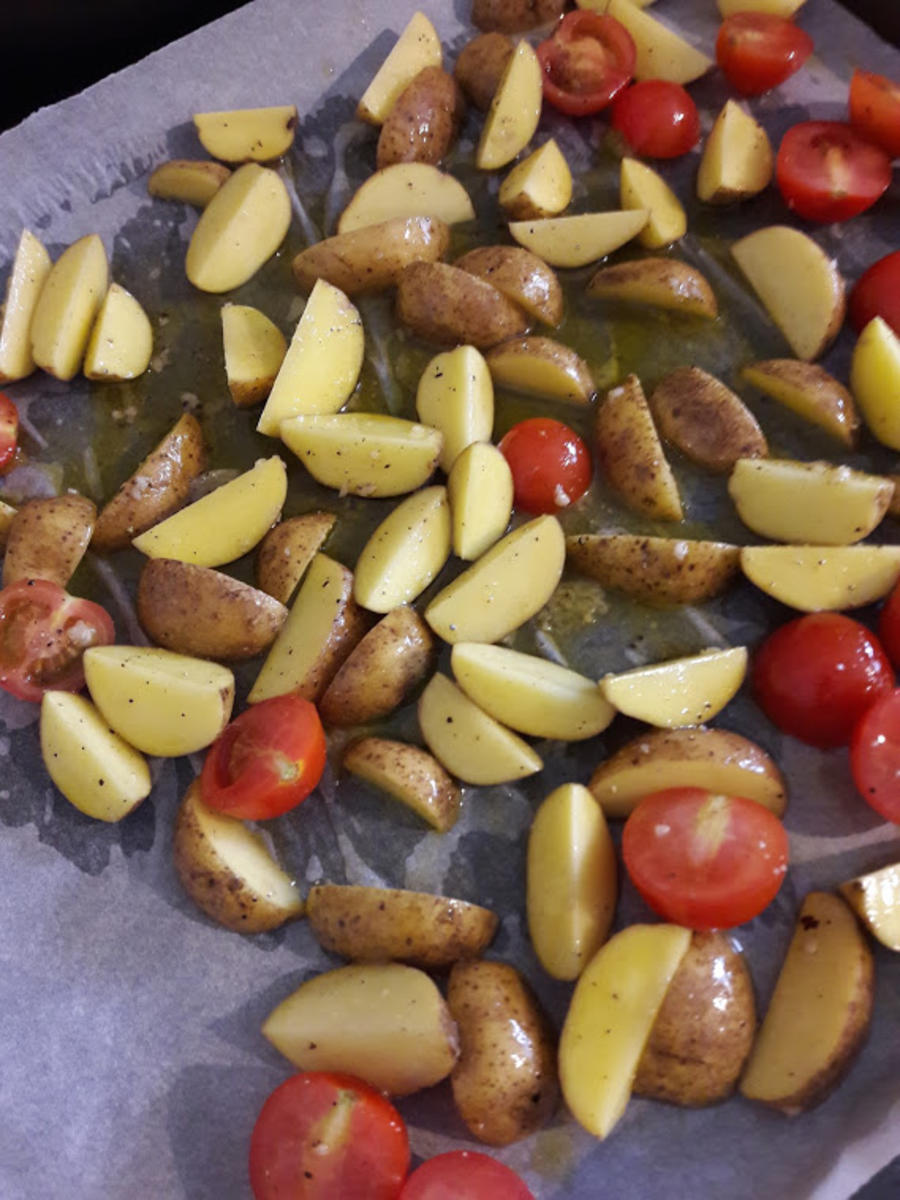 Hähnchen mit Basilikum-Sahne-Soße - Rezept - Bild Nr. 7