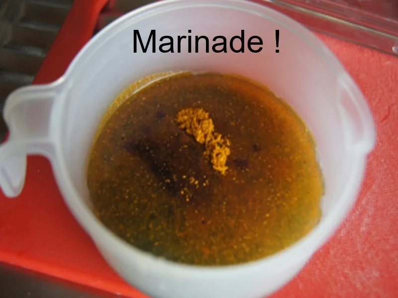 Hähnchenspieße mit warmen Linsensalat - Rezept - Bild Nr. 6