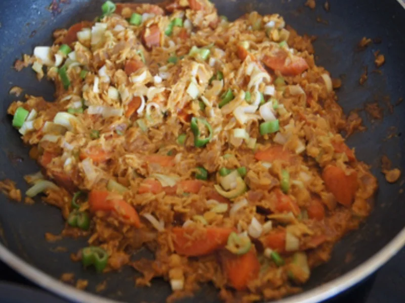 Hähnchenspieße mit warmen Linsensalat - Rezept - Bild Nr. 21