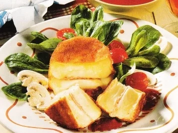 Gebackener Weichkäse Cordon bleu - Rezept