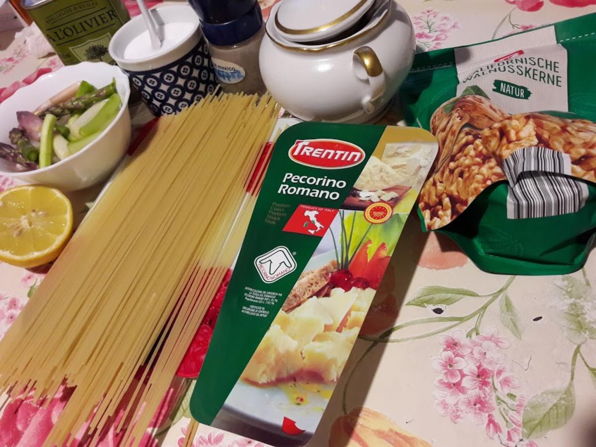 Spaghetti mit Spargel - Rezept - Bild Nr. 3