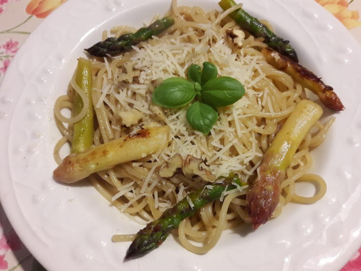 Spaghetti mit Spargel - Rezept - Bild Nr. 6