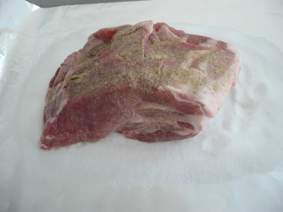 Rezept: Salzbraten mit Zwiebelsoße Bild Nr. 3 Salzbraten mit Zwiebelsoße - Rezept - Bild Nr. 3