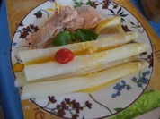 Rezept: Lachsforelle mit Spargel und Zitronen-Butter Bild Nr. 2 Lachsforelle mit Spargel und Zitronen-Butter - Rezept - Bild Nr. 2
