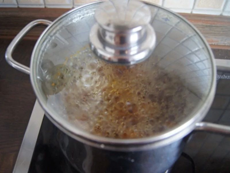 Rezept: Lachsbuletten mit Buschbohnen, Baby-Pellkartoffeln und Zitronen-Butter Bild Nr. 10385 Lachsbuletten mit Buschbohnen, Baby-Pellkartoffeln und Zitronen-Butter - Rezept - Bild Nr. 10385