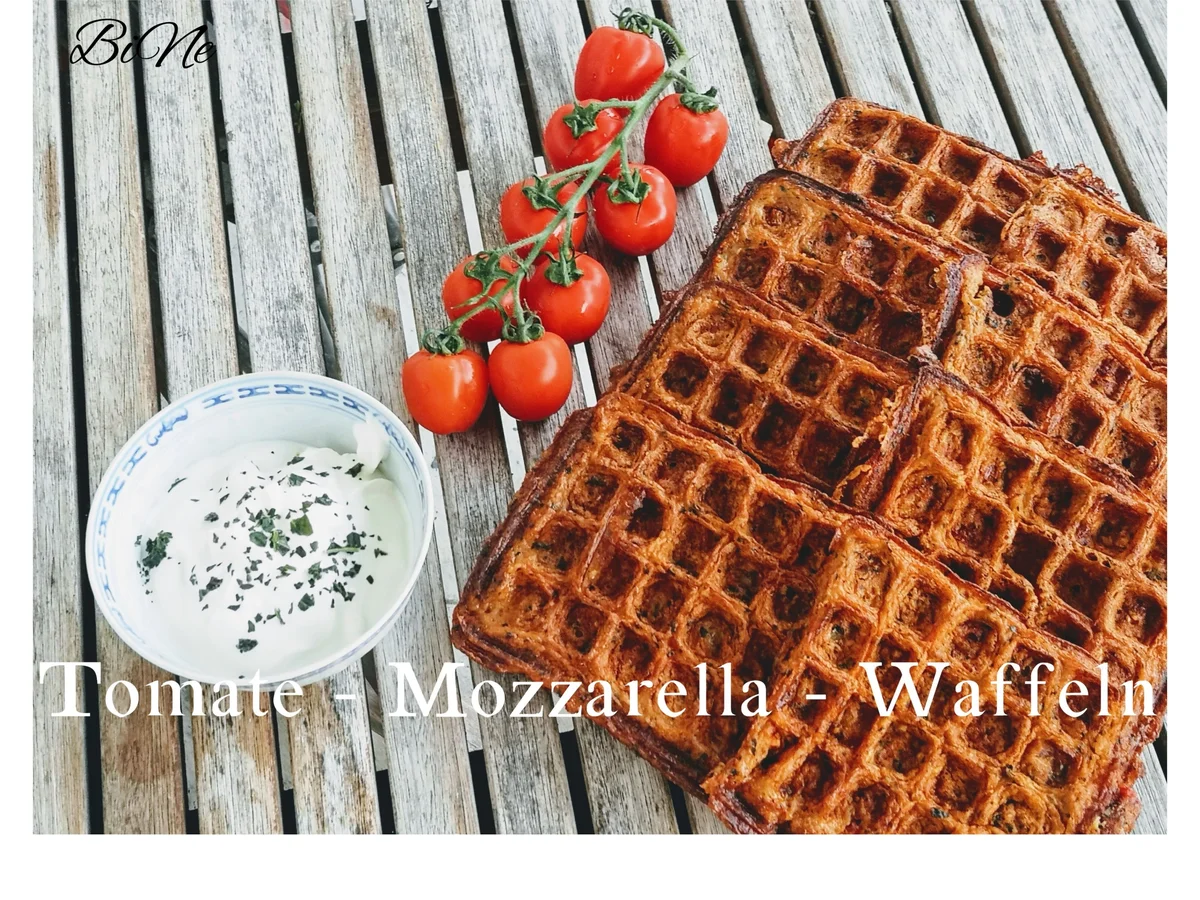 BiNe` S TOMATE - MOZZARELLA - WAFFELN - Rezept - Bild Nr. 4